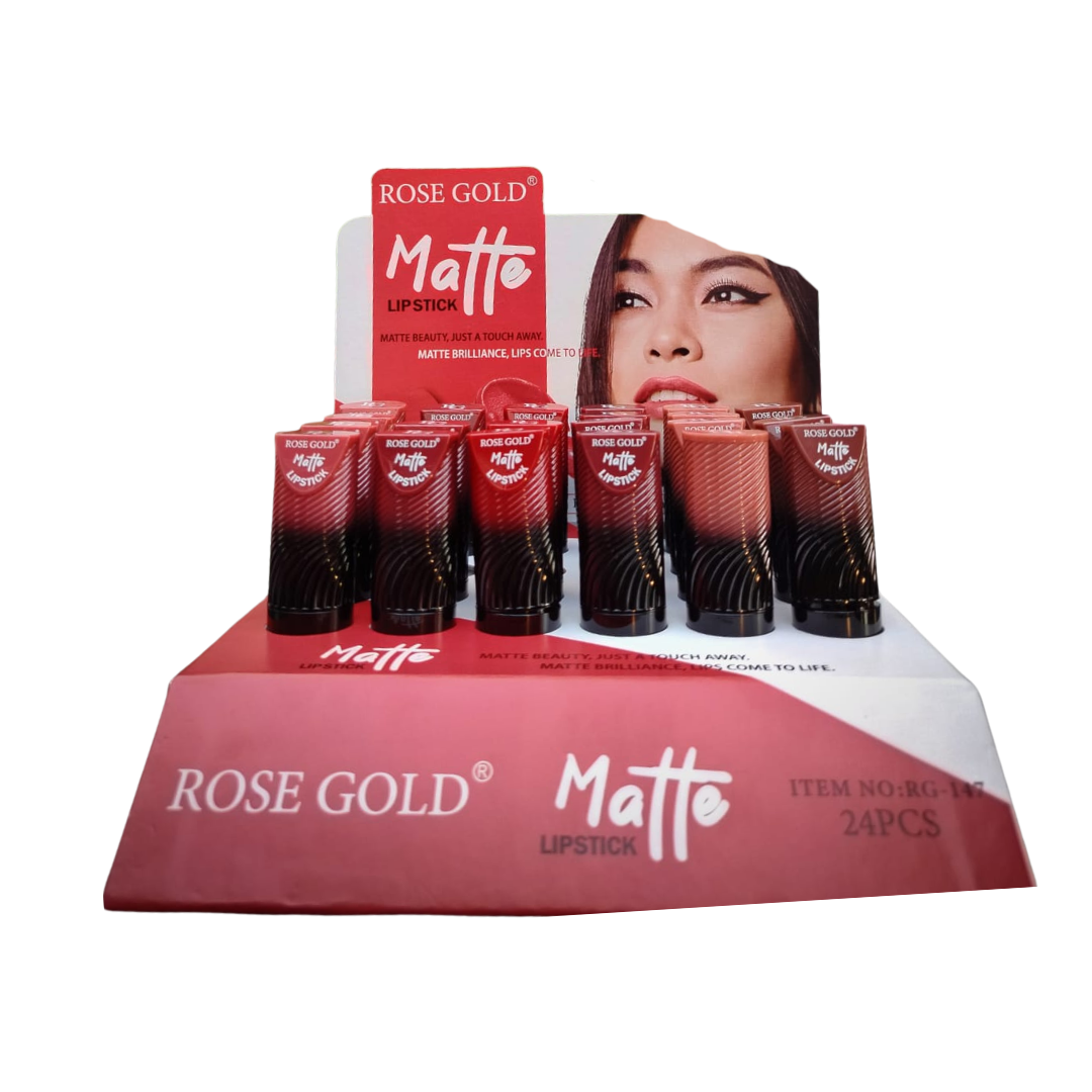 5 lip stick rose gold - الصورة 1