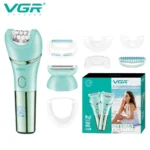 ⁦جهاز إزالة شعر VGR V-753 النسائي 2 في 1 الاحترافي⁩ - الصورة ⁦3⁩