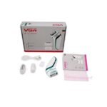 ماكينة إزالة الشعر  VGR V-713 – 3 رؤوس متعددة وبطارية Ni-MH
