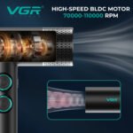 ⁦VGR Stepless Pro 4-in-1 طقم أسود⁩ - الصورة ⁦5⁩