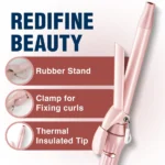 ⁦مكواة تجعيد الشعر VGR V-565 للنساء، وردي⁩ - الصورة ⁦7⁩