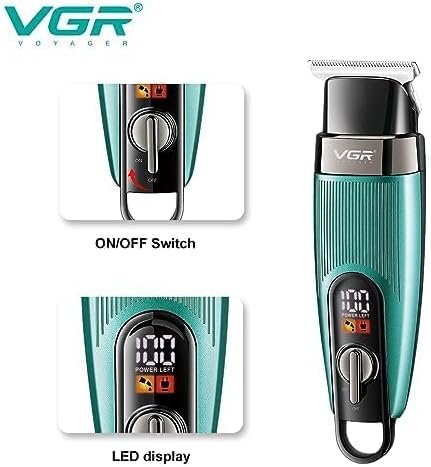 41drKi1hCEL._AC_ ماكينة تشذيب وحلاقة الشعر VGR 975 - الصورة 1