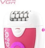 ⁦ماكينة إزالة الشعر VGR V-722 – 3 مستويات سرعة وإضاءة LED⁩ - الصورة ⁦3⁩