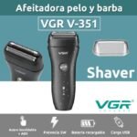 ⁦ماكينة حلاقة للدقن  2 في 1 مقاومة للماء VGR 351⁩ - الصورة ⁦2⁩