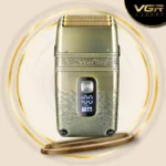 ⁦ماكينة حلاقة للدقن بشفرة تيتانيوم ثلاثية VGR 335⁩ - الصورة ⁦2⁩