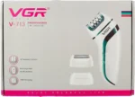 ⁦ماكينة إزالة الشعر  VGR V-713 – 3 رؤوس متعددة وبطارية Ni-MH⁩ - الصورة ⁦5⁩