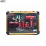 VGR Stepless Pro 4-in-1 طقم أحمر