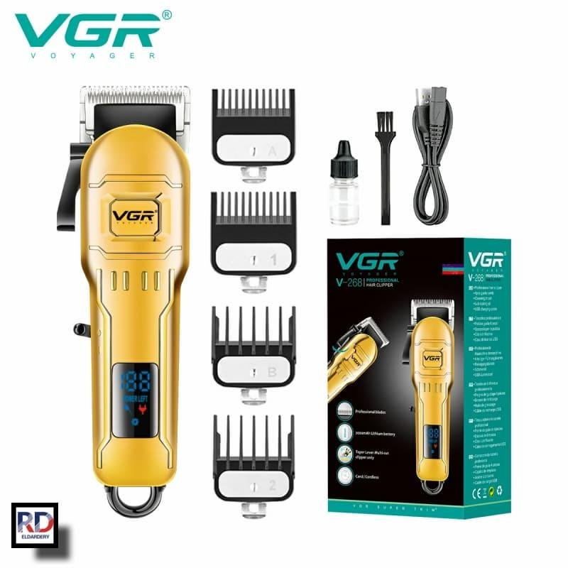 V-268-ماكينة-حلاقة-كهربائية-احترافية.-قابله-للشحن-للرجال-1 VGR-268 – ماكينة حلاقة كهربائية احترافية للرجال - الصورة 1