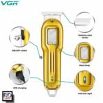 ⁦VGR-919 – ماكينة حلاقة كهربائية احترافية للرجال⁩ - الصورة ⁦2⁩