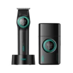 ⁦مجموعة حلاقة VGR المحترفة 977+377 مكنه بمحرك 9000 دورة وشاشة LED⁩ - الصورة ⁦5⁩