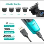 ⁦ماكينة التشذيب والحلاقة VGR‑996⁩ - الصورة ⁦5⁩