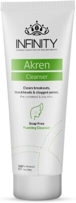 ⁦انفينيتي اكرين غسول 250 مل+كريم 60 مل⁩ - الصورة ⁦3⁩