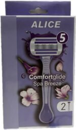 ⁦اليس ماكينة علبه بينك 5شفرات 4قطع⁩ - الصورة ⁦3⁩