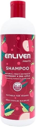 ⁦ان ليفن شامبو تفاح وتوت احمر 500 مل⁩ - الصورة ⁦2⁩