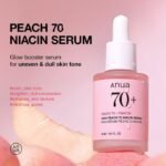 ⁦anua peach niacin serum 70% 30ml⁩ - الصورة ⁦2⁩